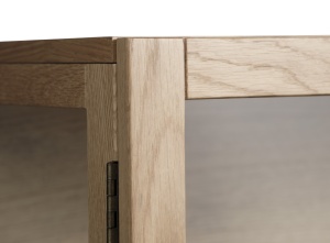 Dulap ELBA, Stejar deschis, 40x190x90 cm - Img 2