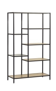 Etajera ALTINO, Stejar, 35x146x80 cm