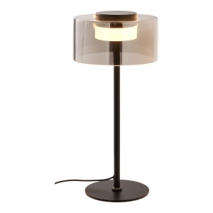 Lampa de masa Cholet, Negru, 20x20x45 cm - Img 4