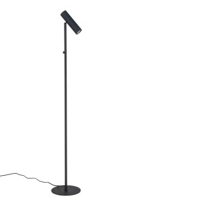 Lampa de podea Paris, Negru, 25x25x150 cm - Img 5