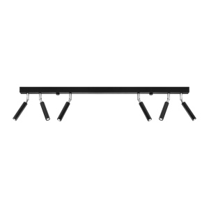 Lustra Eyetech Negru 100x3x20 cm