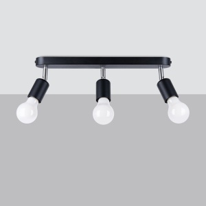 Lustra Fornes Negru 40x6x13.5 cm - Img 2