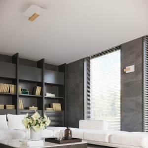 Lustra Lappo din lemn, Natural 40x14x47.5 cm - Img 9