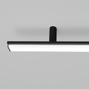 Lustra LED Lagom Negru 4000K 181x4x7 cm - Img 5