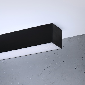 Lustra LED Pinne Negru 4000K 67x6x6 cm - Img 4