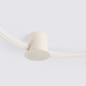 Lustra LED Rio 55 Bej 4000K 55x61x13 cm - Img 4