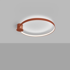 Lustra LED Rio 78 Rosu 4000K 78x84x13 cm - Img 3