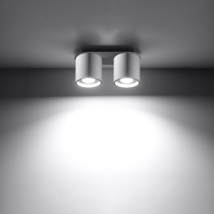Lustra Orbis Alb 26x10x12 cm - Img 3