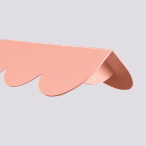 Lustra suspendata LED Biscuit Peach 4000K 131x13x200 cm - Img 5