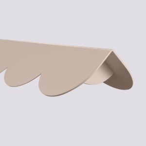 Lustra suspendata LED Biscuit Taupe 3000K 131x13x200 cm - Img 5