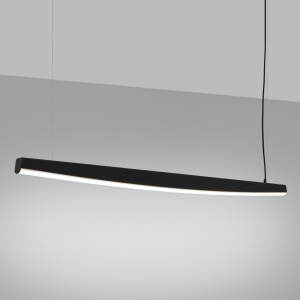 Lustra suspendata LED Jorun 150 Negru 4000K 150x3x210 cm - Img 3