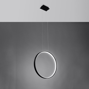 Lustra suspendata LED Rio Alb 4000K 55x16x150 cm - Img 3