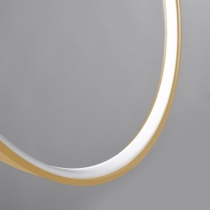 Lustra suspendata LED Rio Auriu 3000K 78x16x150 cm - Img 5