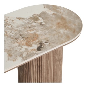 Masa consola Athens, Alb, 40x120x78 cm