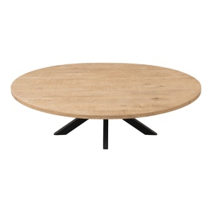 Masa de dining, Jenma, Negru, 100x200x76 cm - Img 4