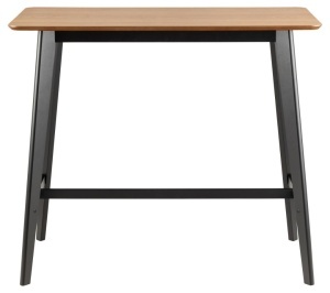 Masa tip bar Roxby, Natural, 105x120x60 cm - Img 5