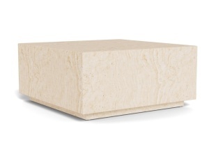 Masuta de cafea Dice, Bej, 42x90x90 cm - Img 6