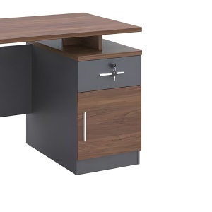 Office γραφείο Cassius Pako World Σκούρο Γκρι 120x60x75 cm - Img 3