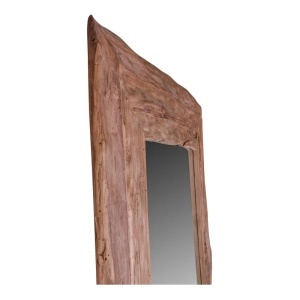 Oglinda de perete Granada, Natural, 101x3x180 cm - Img 2