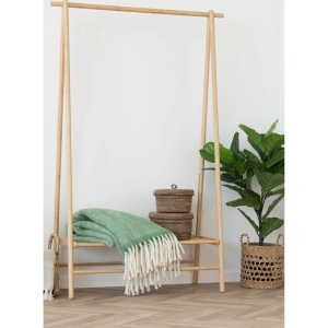Pled decorativ Carmel, Verde, 170x130 cm