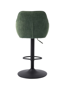 Scaun bar AVOLA SELECT, Verde inchis, 53x96-110x51 cm