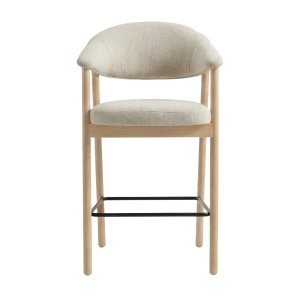 Scaun de bar ELK V2, Nisipiu, 56x104x57 cm - Img 2