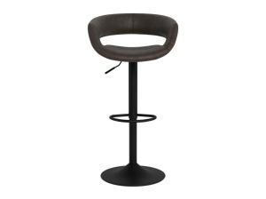 Scaun de bar Grace, Negru Mat, 101x54.5x48.5 cm - Img 3