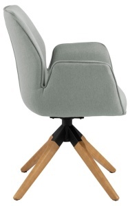 Scaun dining Aura V3, Gri, 91x60.5x58.5 cm - Img 5