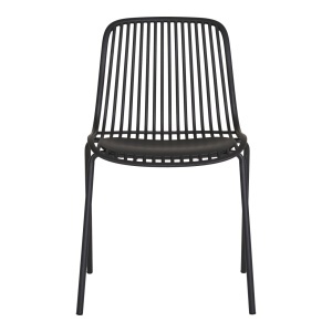 Scaun dining Branson, Negru, 55x46.5x82 cm - Img 4