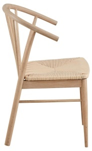 Scaun dining Cassandra, Alb, 83x54x54 cm - Img 5