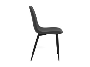 Scaun dining Celia, Negru, 86x44x54 cm - Img 5