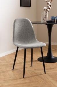 Scaun dining Celia V2, Gri, 86x44x54 cm - Img 2