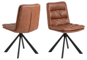 Scaun dining Dean, Maro, 85x47.5x57 cm - Img 3
