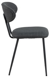 Scaun dining Denise, Gri, 78.5x43.5x53 cm - Img 5
