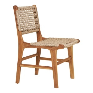 Scaun dining Derby, Natural, 56x50x90 cm
