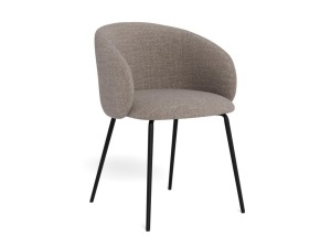 Scaun dining Eleanor V2, Gri, 79x55.5x55 cm - Img 7