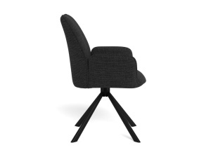 Scaun dining Glenda V1, Gri, 88.5x61x63 cm - Img 5