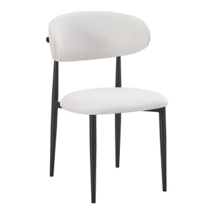 Scaun Folegio, Ivory, 46x55x80 cm