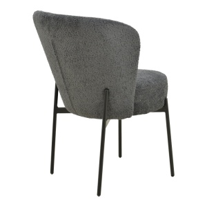 Scaun, Houlian, Antracit, 66x46x89 cm - Img 2
