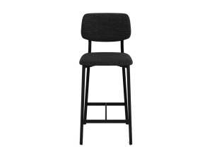 Scaun inalt Alison, Gri, 98x40x48 cm - Img 3