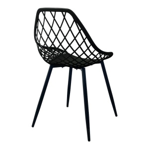 Scaun Suan Pako Negru 49x51x86 cm - Img 2
