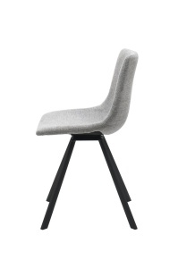 Scaun YUKON, Gri deschis, 49x81x47 cm - Img 4