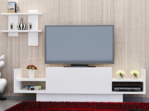 Έπιπλο TV Bahar-Λευκό