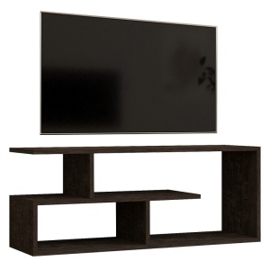 Έπιπλο TV Waldo Pako World Μαύρο 100x29.5x40 cm