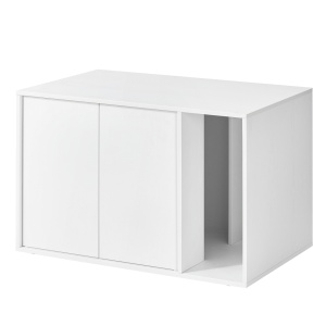 Αμμολεκάνη Λευκό Songmics 80x50x53 cm - Img 5