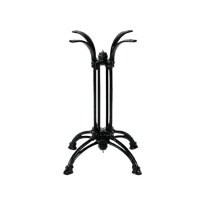 Βάση για επιφάνεια τραπεζιού Astu Pako World Μαύρο 42x42x72 cm