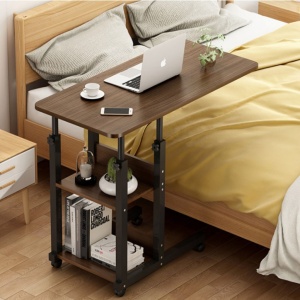 Βοηθητικό τραπεζάκι Babs Walnut 60x40x85 cm - Img 2
