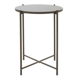 Βοηθητικό τραπεζάκι Lima Ανθρακί 43.5x43.5x53 cm - Img 3