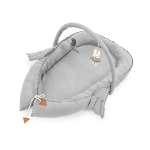 Βρεφικό κρεβατάκι Babynest Γκρι 110x70x12 cm