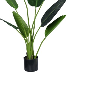 Διακοσμητικό φυτό Palm tree Pako World Μαύρο ύψος 120 cm - Img 3